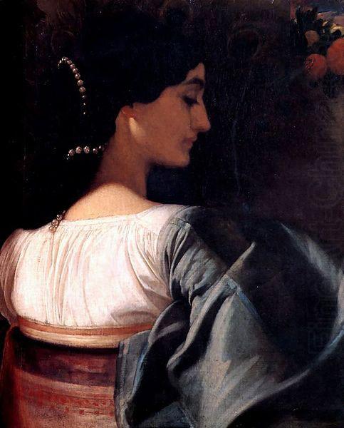 Lord Frederic Leighton An Italian Lady china oil painting image